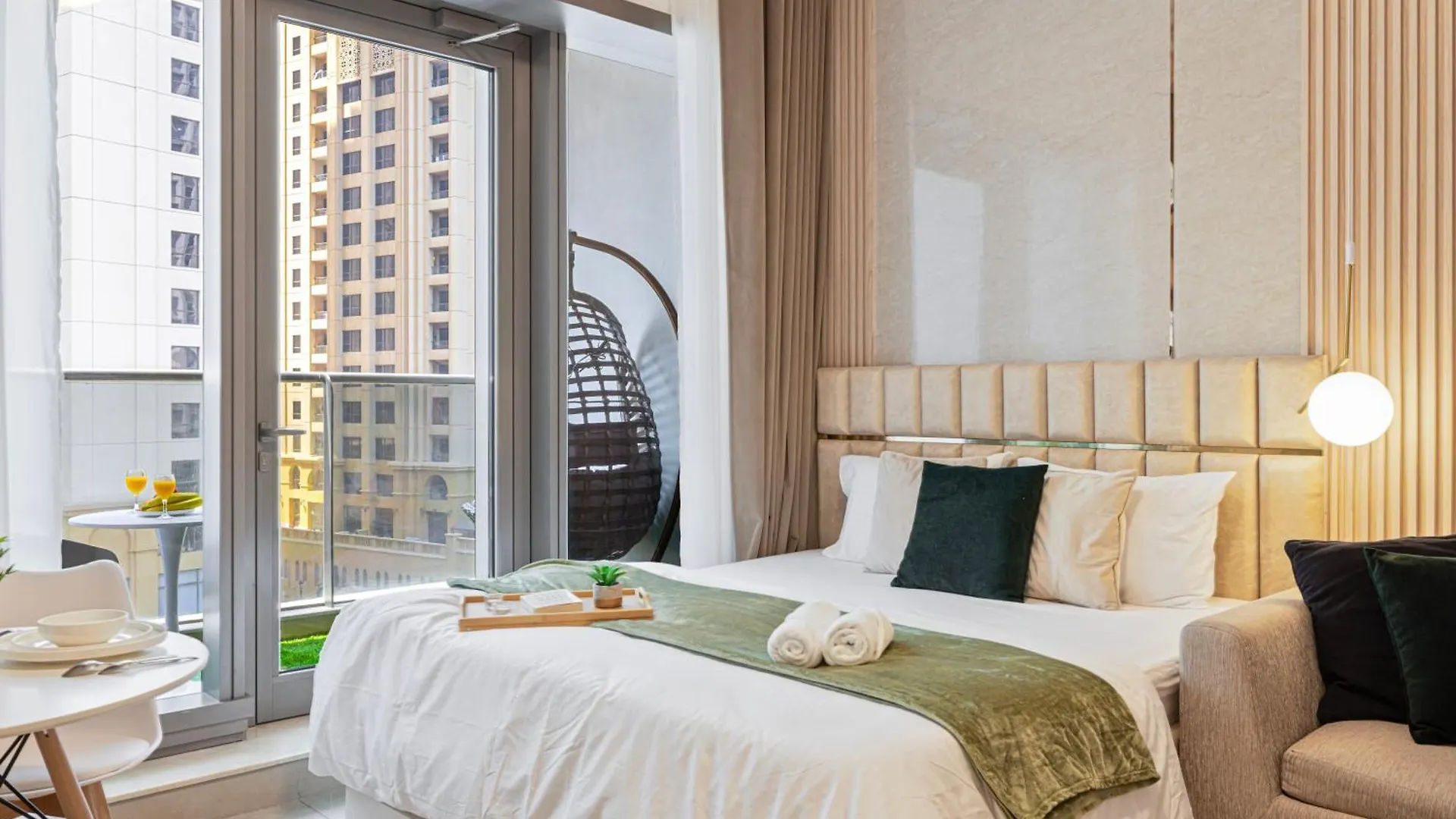 Charming Studio Retreat -Few Steps Away From Ocean Dubai 0*,