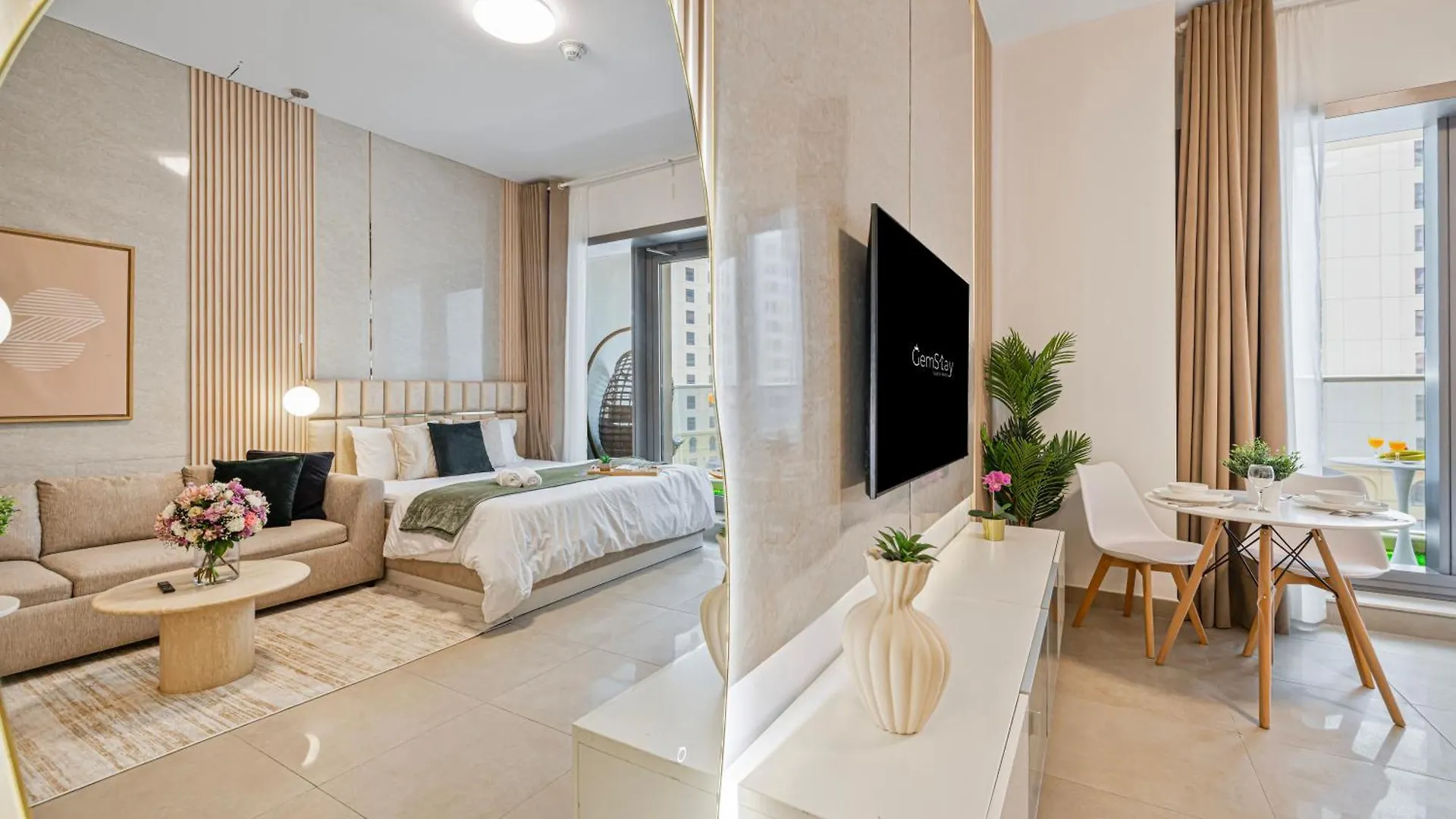 Apartment Charming Studio Retreat -Few Steps Away From Ocean Dubai